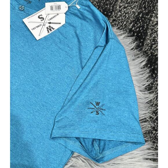 Warriors And Scholars Surf Active Henley Size XLarge (MSRP $49) - Picture 3 of 4